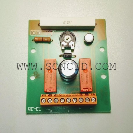 TEMPORIZADOR MEYEL, DESCONEXION POR TENSION, 190VDC, 0-8 SEGUNDOS