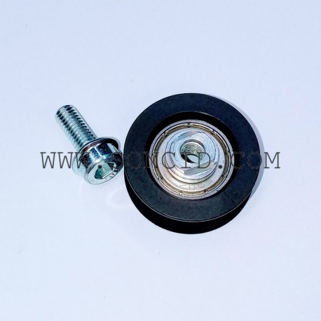 RUEDA MP D33x12 CON TORNILLERIA