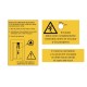 FALDON TELESCOPICO LETREROS PELIGRO
