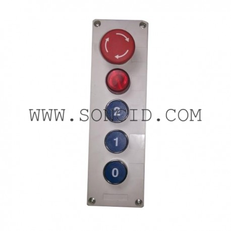 BOTONERA EC MONTAC. 3P+LUM+SETA-