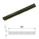 MUELLE PUERTA SUTRAINSA  140 mm. IZQ