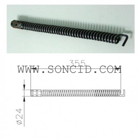 MUELLE PUERTA EGUREN HEXAGONAL DCHA.