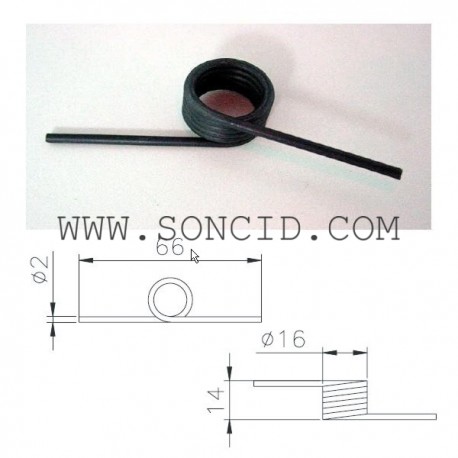 MUELLE PUERTA BARBERA DCH.