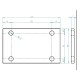 GUIADOR ORONA PATIN 140x84x7