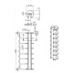 GUIADOR SCHINDLER ESTRIAS G-14x250