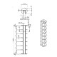 GUIADOR SCHINDLER ESTRIAS G-16x250