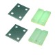 PASTILLAS CABLE RIGIDO 8 mm. (2 UDS)