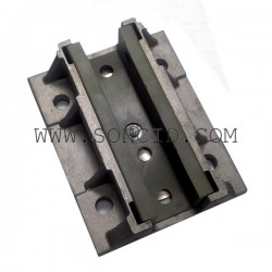 SOPORTE GUIADOR ALU 140 mm. FRONT. AMG