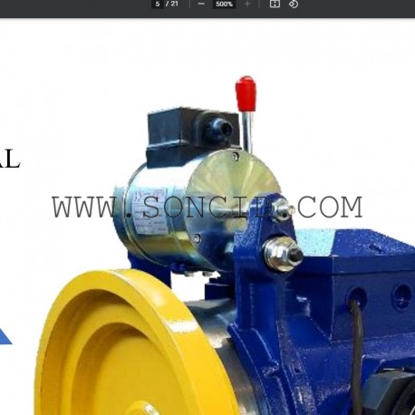 ELECTROFRENO MGT GM30-EVO-CMB (CMP.) 110 V-.