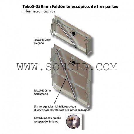 FALDON TELESCOPICO TK345 E800 P750