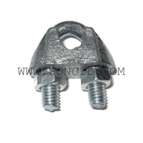 SUJETACABLES IMPORT DIN 741 1/4" 6 mm.