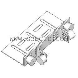 SILENTBLOCK CABINA+SOPORTE SUPERIOR REGULABLE.