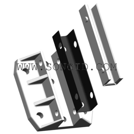 GUIADOR TETONES AMORTIGUADO 140x30 CF.