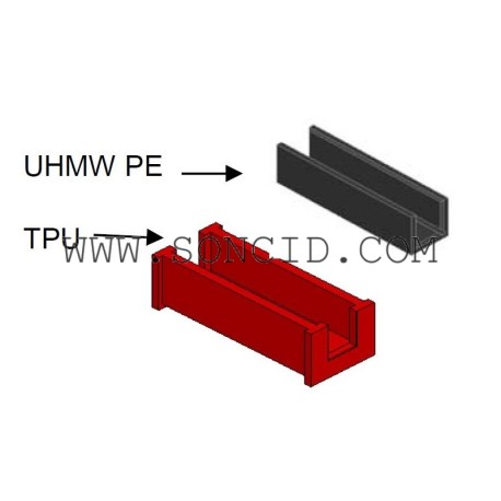 GUIADOR COMPACTO MACIZO 100X35 CF.