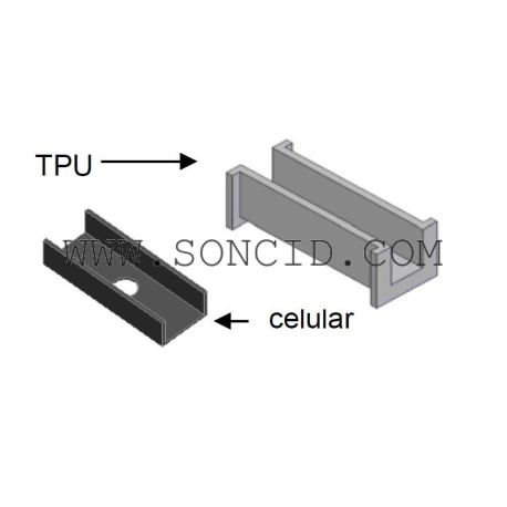 GUIADOR COMPACTO MACIZO 100X35 CF.